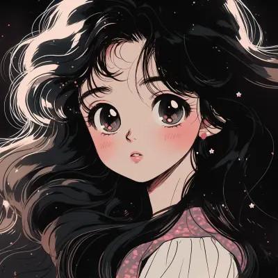 女头像简约干净耐看动漫