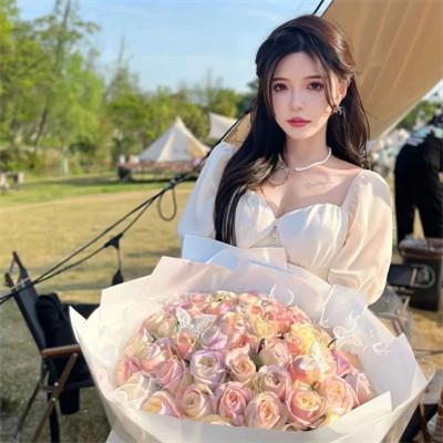 唯美鲜花女生头像ins