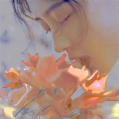 头像女加背景图片