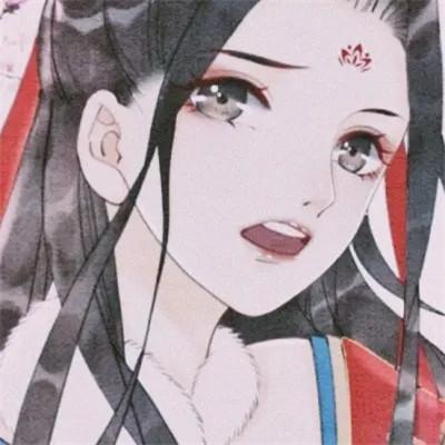 女头背景图和头像一套