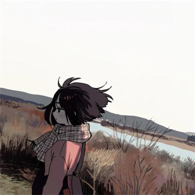 女生高级小众头像动漫冷门图片