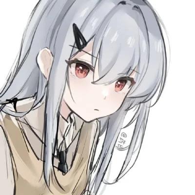 最火的漫画女生头像