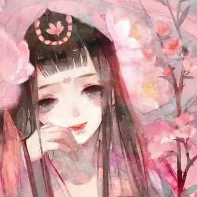 女头背景图和头像一套
