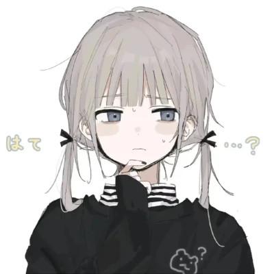 最火的漫画女生头像