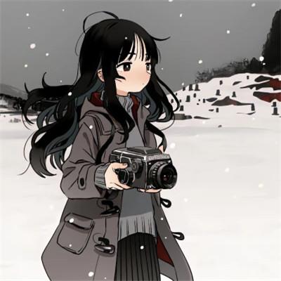 女生高级小众头像动漫冷门图片