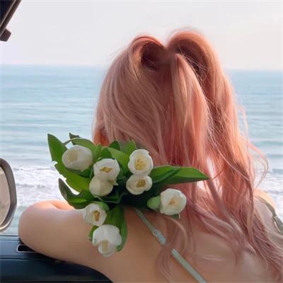 唯美鲜花女生头像ins