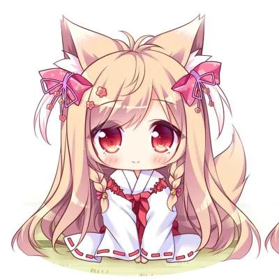 可爱少女心漫画头像高清