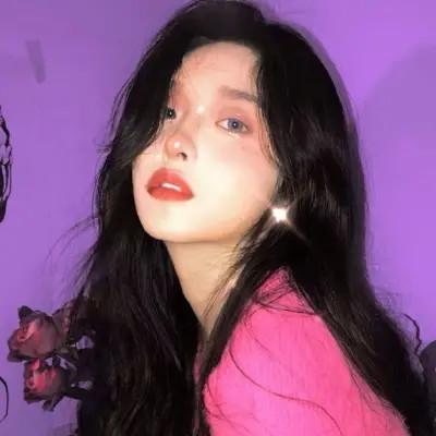 头像女加背景图片