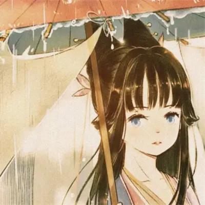 女头背景图和头像一套