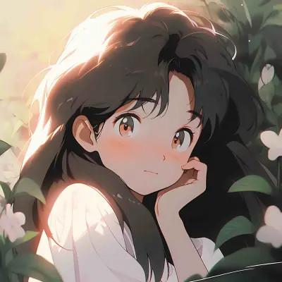 女头像简约干净耐看动漫