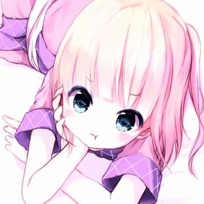 奶凶小可爱的女生头像动漫，美少女心一秒炸裂！