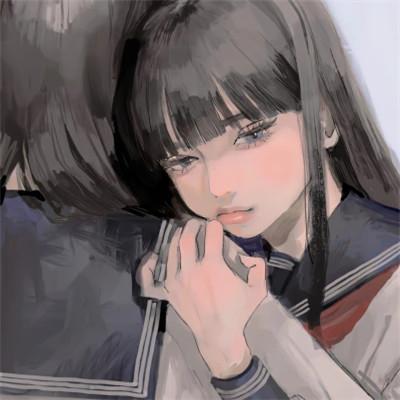 女生高级小众头像动漫冷门图片