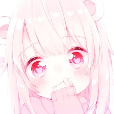 可爱少女心漫画头像高清
