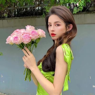 唯美鲜花女生头像ins