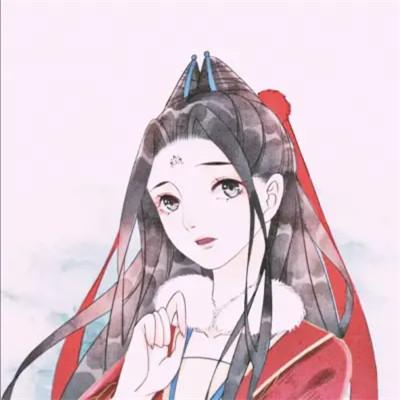女头背景图和头像一套