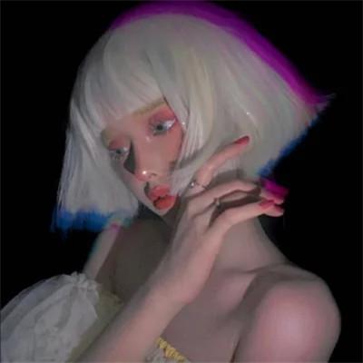 女头背景图和头像一套