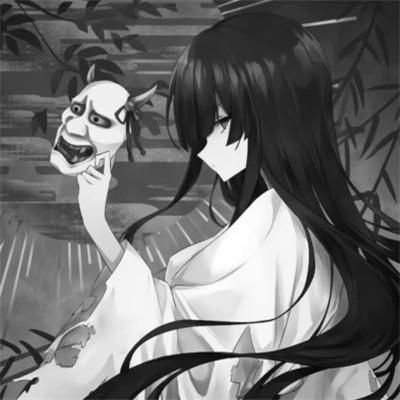 优质黑白动漫女头