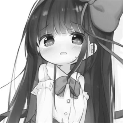 优质黑白动漫女头