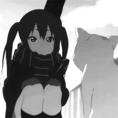 优质黑白动漫女头