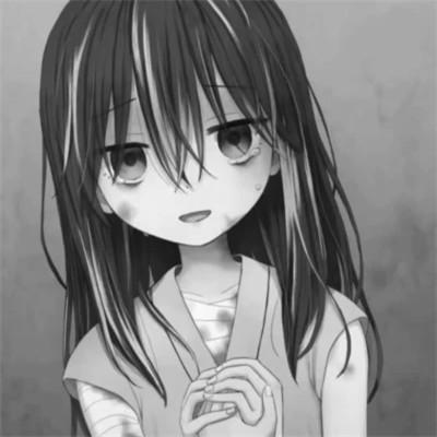 优质黑白动漫女头