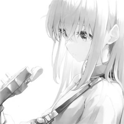 优质黑白动漫女头