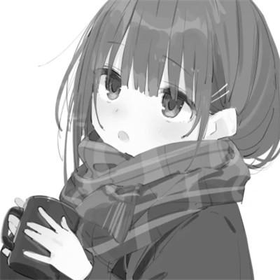优质黑白动漫女头