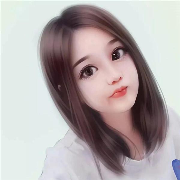 五官精致端庄大气成熟手绘女生头像图片