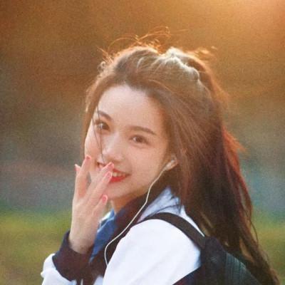 唯美森系复古文艺女生头像