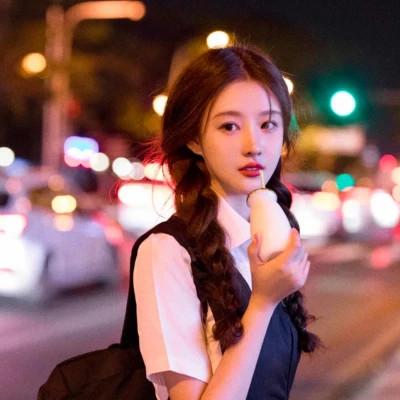 唯美森系复古文艺女生头像