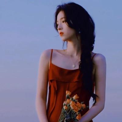 唯美森系复古文艺女生头像