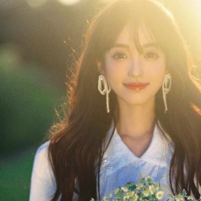 唯美森系复古文艺女生头像