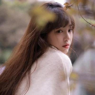 唯美森系复古文艺女生头像