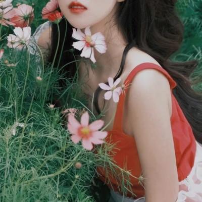 唯美森系复古文艺女生头像