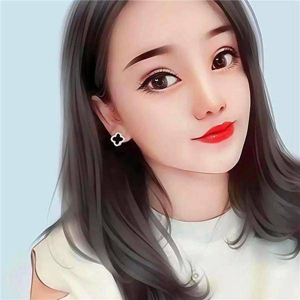 成熟气质女头高清手绘 理智成熟还有珍贵的少女心