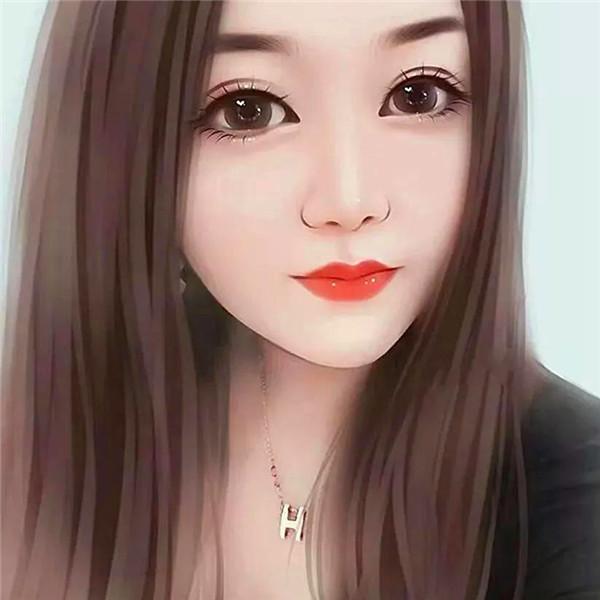 成熟气质女头高清手绘 理智成熟还有珍贵的少女心