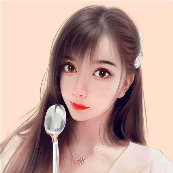 成熟气质女头高清手绘 理智成熟还有珍贵的少女心