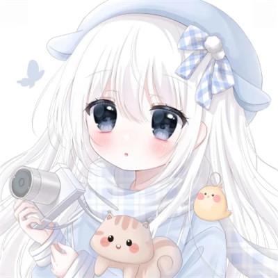 甜美少女可爱萌头像动漫