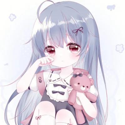 甜美少女可爱萌头像动漫