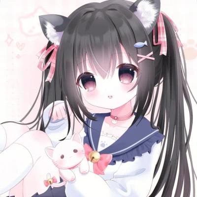 甜美少女可爱萌头像动漫