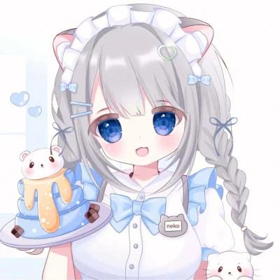 甜美少女可爱萌头像动漫