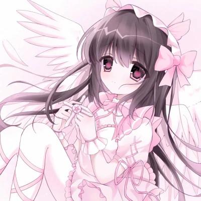 甜美少女可爱萌头像动漫
