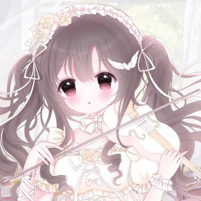 甜美少女可爱萌头像动漫