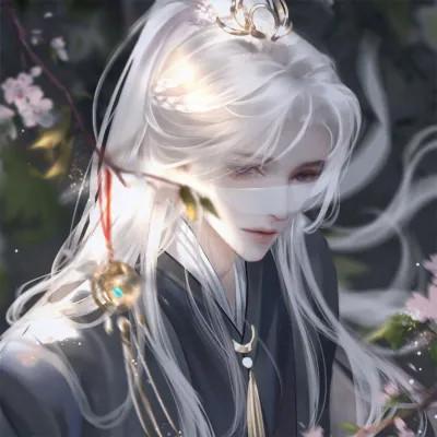 5人古风手绘动漫兄弟基友头像图片