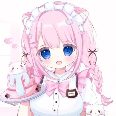 甜美少女可爱萌头像动漫