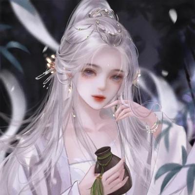 女生头像动漫古风梦幻闺蜜