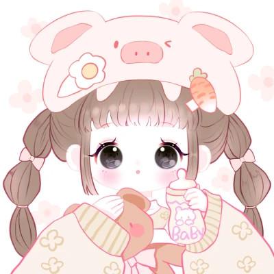可爱动漫卡哇伊女生头像