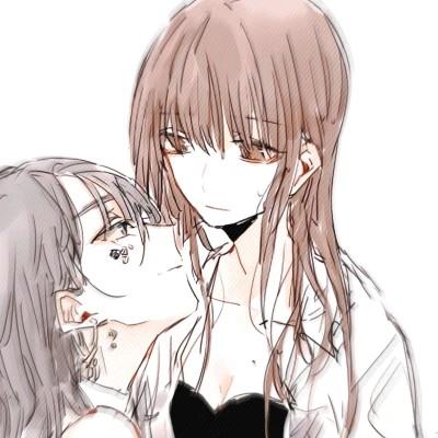 女女cp情侣头像百合御姐