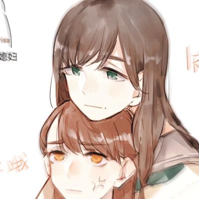 女女cp情侣头像百合御姐