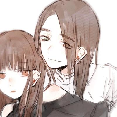 女女cp情侣头像百合御姐