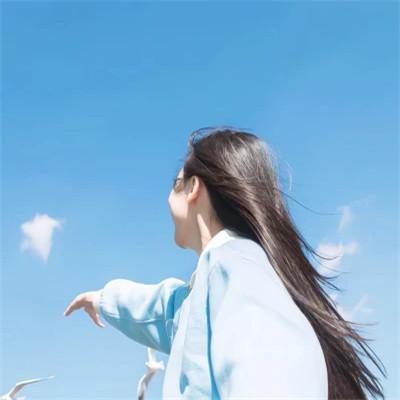 唯美高级优雅头像女生背影图片 好美的意境